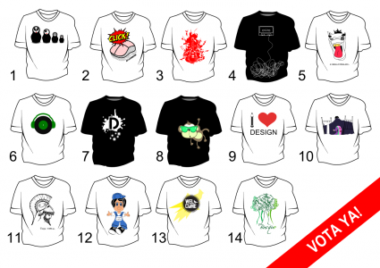 todas las remeras juntas